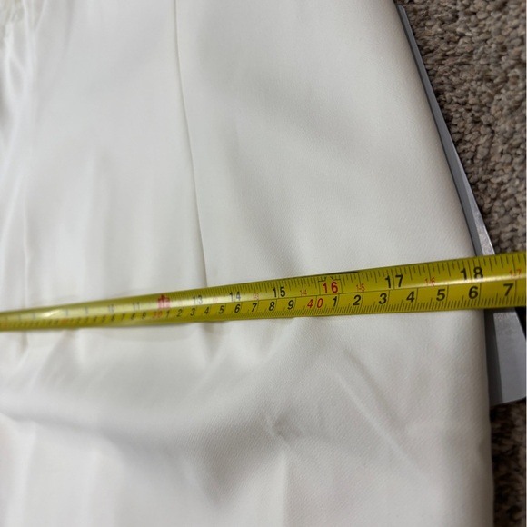 NWT Aidan by Aidan‎ Mattox Stretch Crepe Mini Dress Feather Trim Sheath 18 - Picture 16 of 16